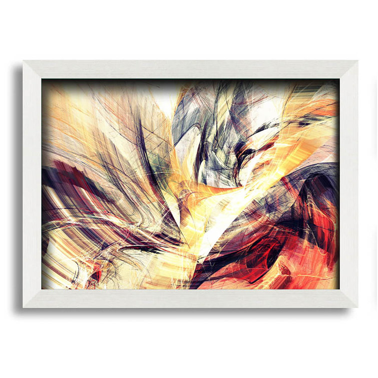 Metro Lane Fractures Of Lines And Shapes Single Picture Frame Art Prints Wayfair.co.uk